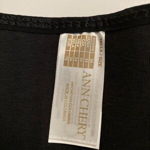 Ann Chery Elegant Black Garment